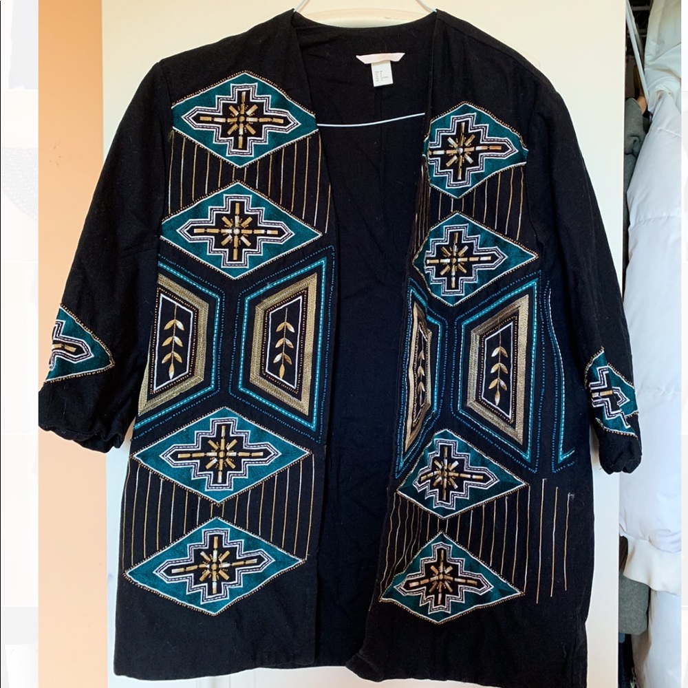 Beaded Fashion Jacket by Zara